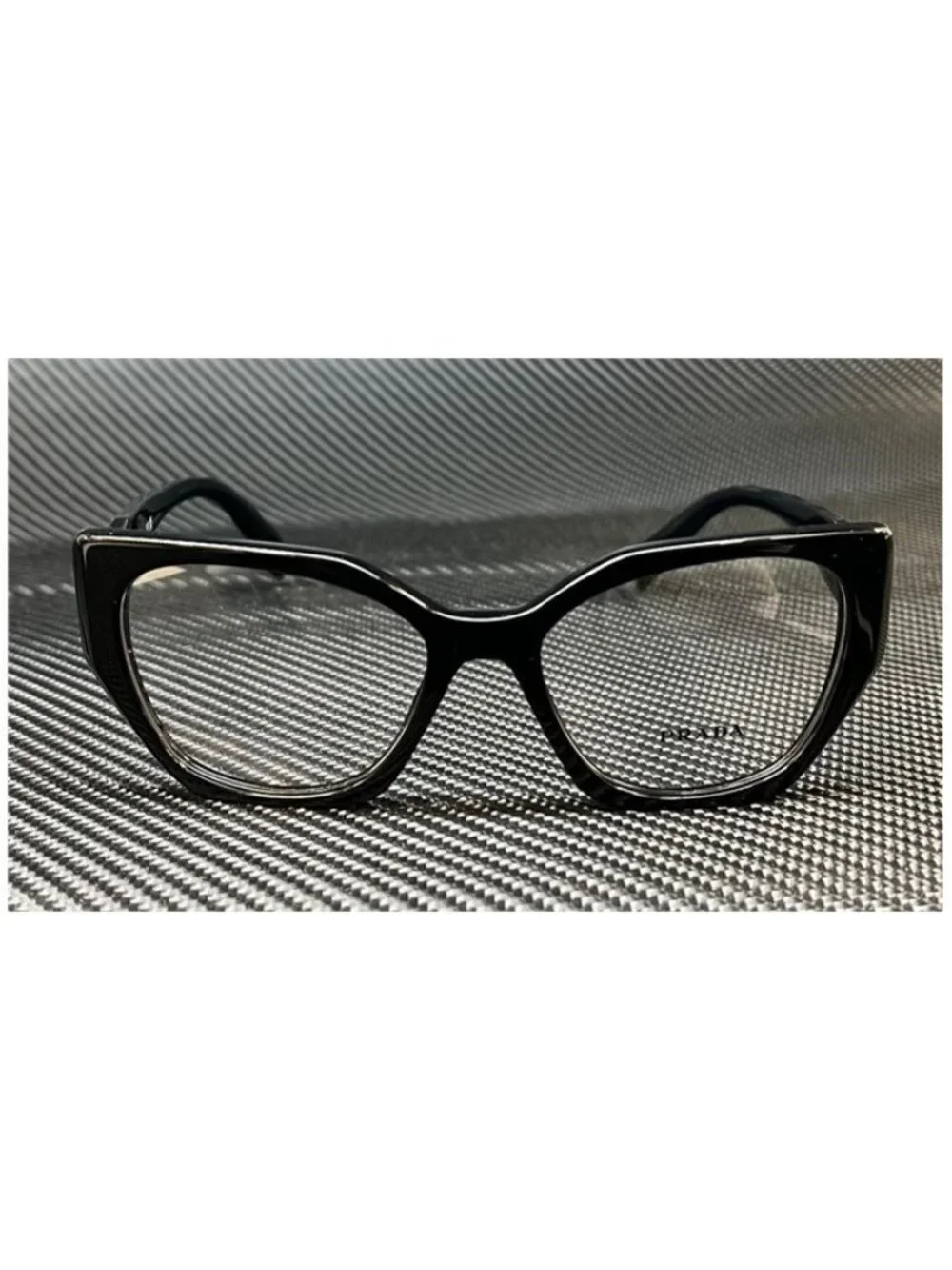 New PRADA Women  Black Eyeglasses  52- 17- 145